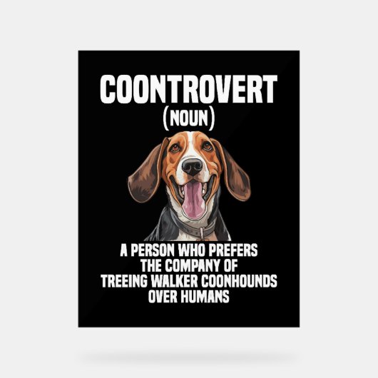 Trek Walker Coonhound Lover Chien Coontrovert (Recto)