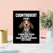 Trek Walker Coonhound Lover Chien Coontrovert (Mariage)