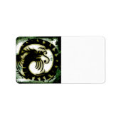 Trekadres label (Voorkant)