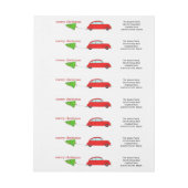Trekboom voor kerstavond (Vel)