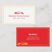 Trekbouwbedrijf Visitekaartje (Voorkant / Achterkant)