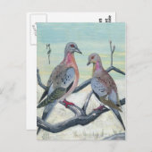 trekduiven briefkaart (Voorkant / Achterkant)