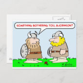 trekhoorns briefkaart (Voorkant / Achterkant)