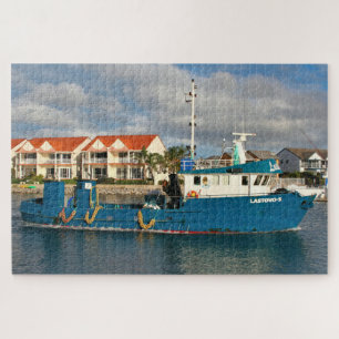 Trekkende vaartuig, Port Lincoln, Australië Legpuzzel