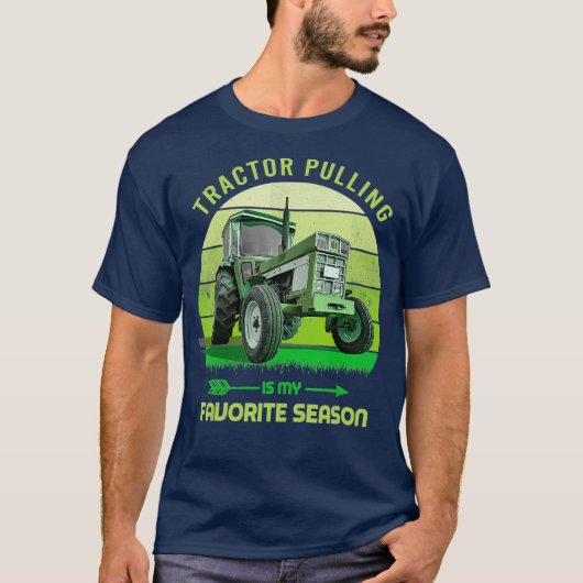 Trekker die de Favoriete Seizoentrekker aftrekt T-shirt (Voorkant)
