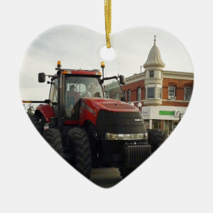 Trekker in de trekkerparade keramisch ornament