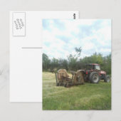 trekker in de zomer briefkaart (Voorkant / Achterkant)