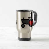 Trekker met hartliefde in het land reisbeker (Voorkant rechts)