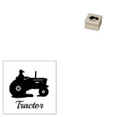 trekker 	rubberstempel (Gestempeld)