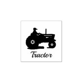 trekker 	rubberstempel (Afrduk)