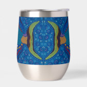 Trekker Vis Wijn Tumbler (Links)
