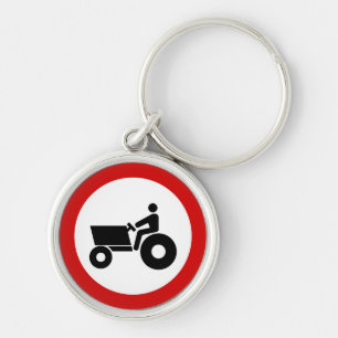 Trekkerbouwteken Sleutelhanger