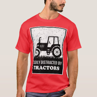 Trekkerij die gemakkelijk door de trekker wordt ve t-shirt