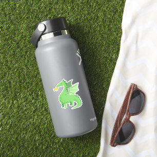 Trekkers en labeldraak sticker