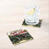  TREKKERS VIERKANTE KARTONNEN ONDERZETTER (Insitu)