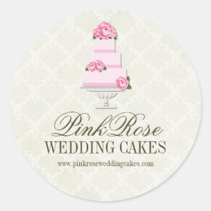  trekkers voor Cake Designer Ronde Sticker