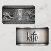 Trekkertekening Visitekaartje (Voorkant / Achterkant)