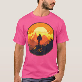 Trekking Bergbeklimmen Wandelbergen Natuur Mo T-shirt
