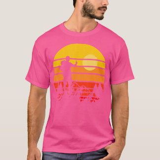  trekklimmer buitenshuis Retro Hikin T-shirt