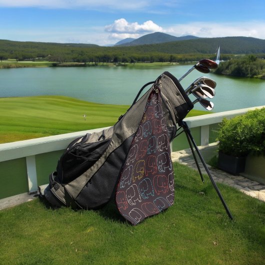  trekolifanten golfhanddoek