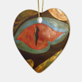 trekoog keramisch ornament (Links)