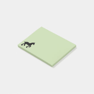 trekpaard-silhouet post-it® notes