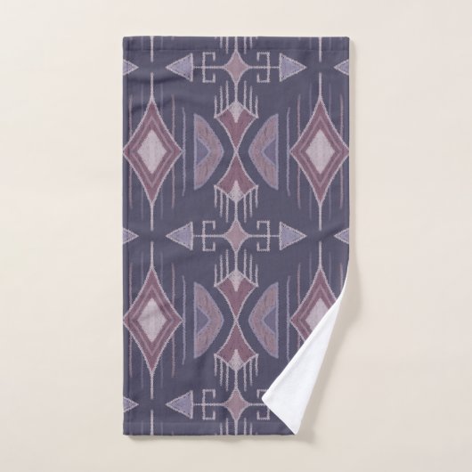 Trekpijlen, krotten, mosterd Roos, mauve, blush ro Bad Handdoek (Handdoek)