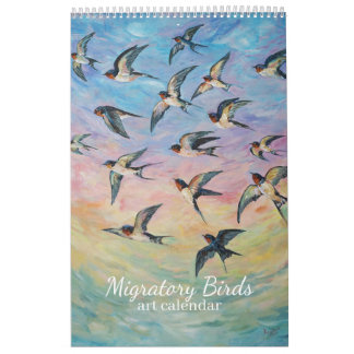 Trekvogels kunst kalender