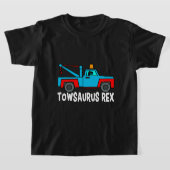 Trekvrachtwagenbestuurder TRex Dinosaurus Herstel T-shirt (Laagn)