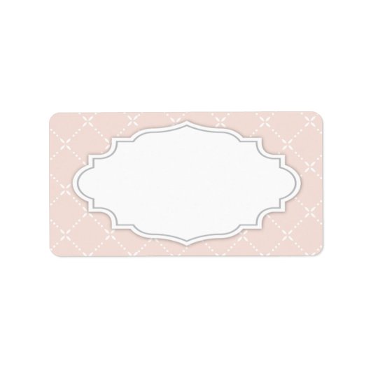 Trellis-adreslabel Etiket (Voorkant)
