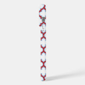 Trellis blanc et rouge, treillis, Quatrefoil (Côté gauche)
