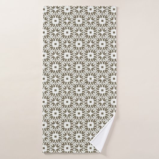 Trellis en lin (Serviette de bain)