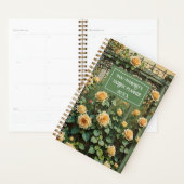 Trellis en Peach Rambling Roos Planner (Display)