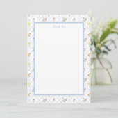 Trellis Fleur Sauvage | Carte de Vœux (Debout devant)