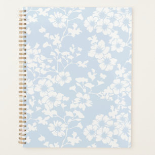 Trellis Floral - Bleu Poudre