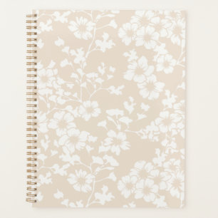 Trellis Floral - Lin doux