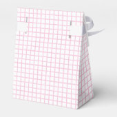 Trellis Licht Roze - Wit Bedankdoosjes (Achterkant)