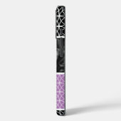 Trellis Pattern Foto Collage & Monogram Case-Mate iPhone Case (Achterkant / Links)