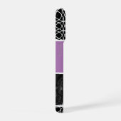 Trellis Pattern Foto Collage & Monogram iPhone Hoesje (Rechterkant)