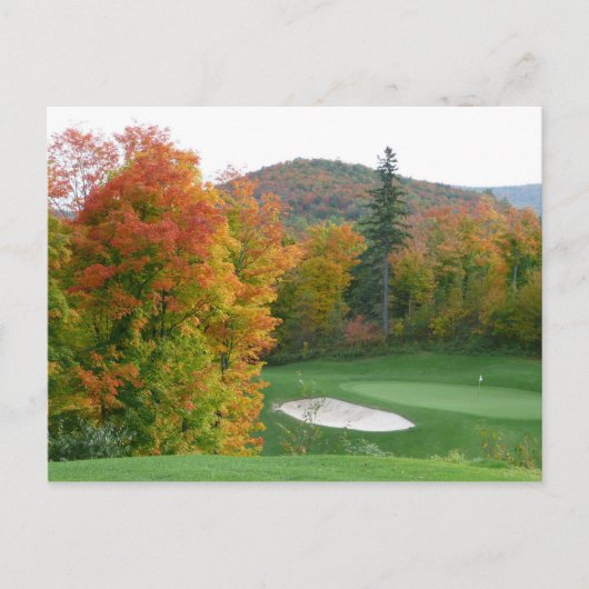 Tremblant golf briefkaart (Voorkant)