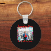 Tremendous Cheer For The Next Four Year Funny Xmas Sleutelhanger (Voorkant)