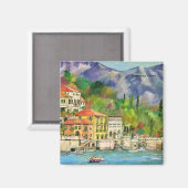 Tremezzo, Como Magnet Magneet (Voorkant / Achterkant)