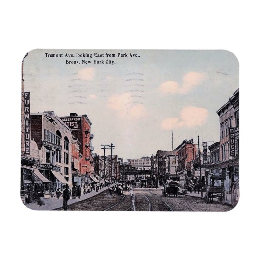 Tremont Ave., Bronx, New York, Magneet (Horizontaal)