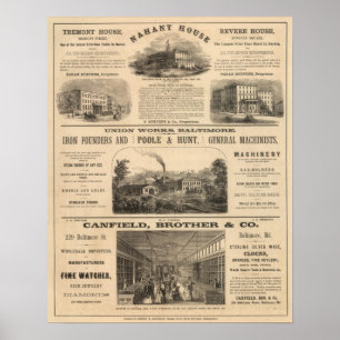 Tremont House, Boston hotel Nahant House Poster