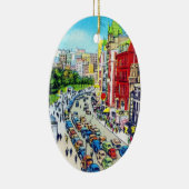 Tremont Street, Boston, Massachusetts Keramisch Ornament (Rechts)