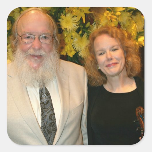 Tremper Golden Strings Kenosha Wisconsin Vierkante Sticker (Voorkant)