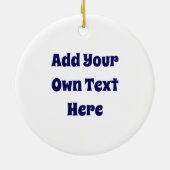 Tremper Trojan Kenosha Wisconsin Keramisch Ornament (Achterkant)