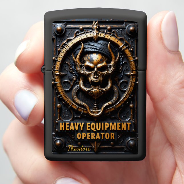 Trench Master Skull Ornate Rustic (In Hand)