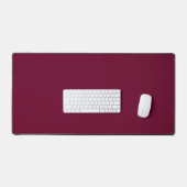 Trend Color Dark Burgundy Desk Mat (Clavier et souris)