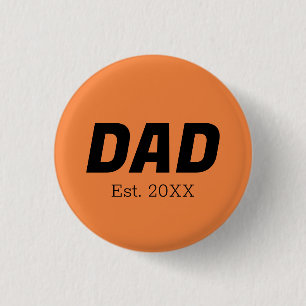Trend Color - Fresch Tangerine Pap Button